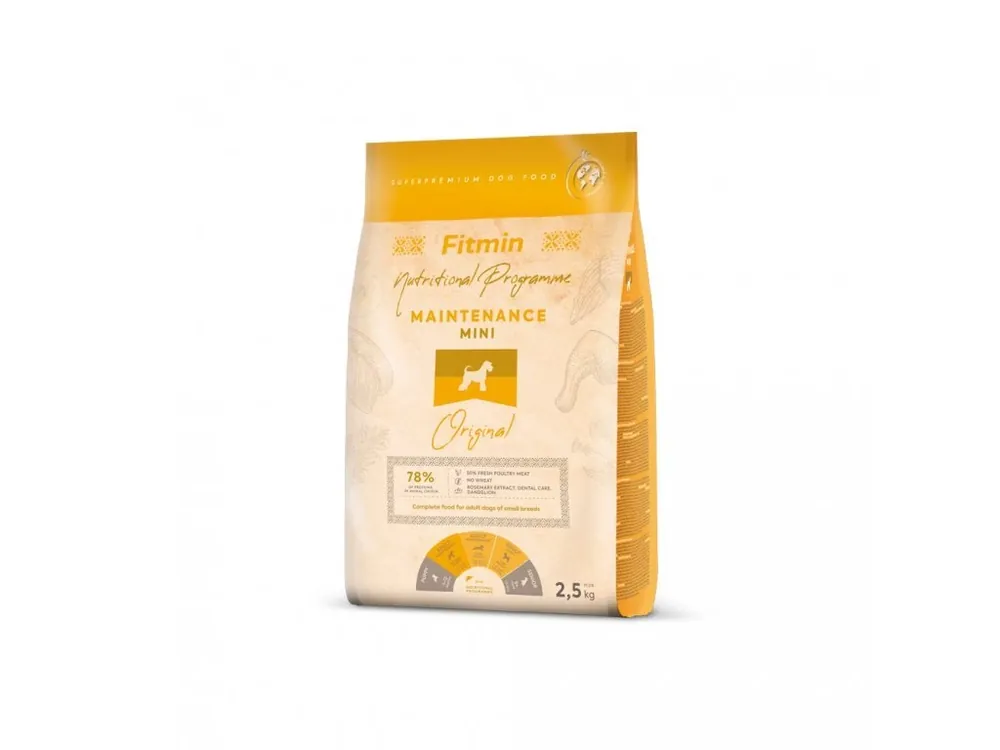 Granule pro psy Fitmin Mini Maintenance, 2,5 kg Nejprodávanější