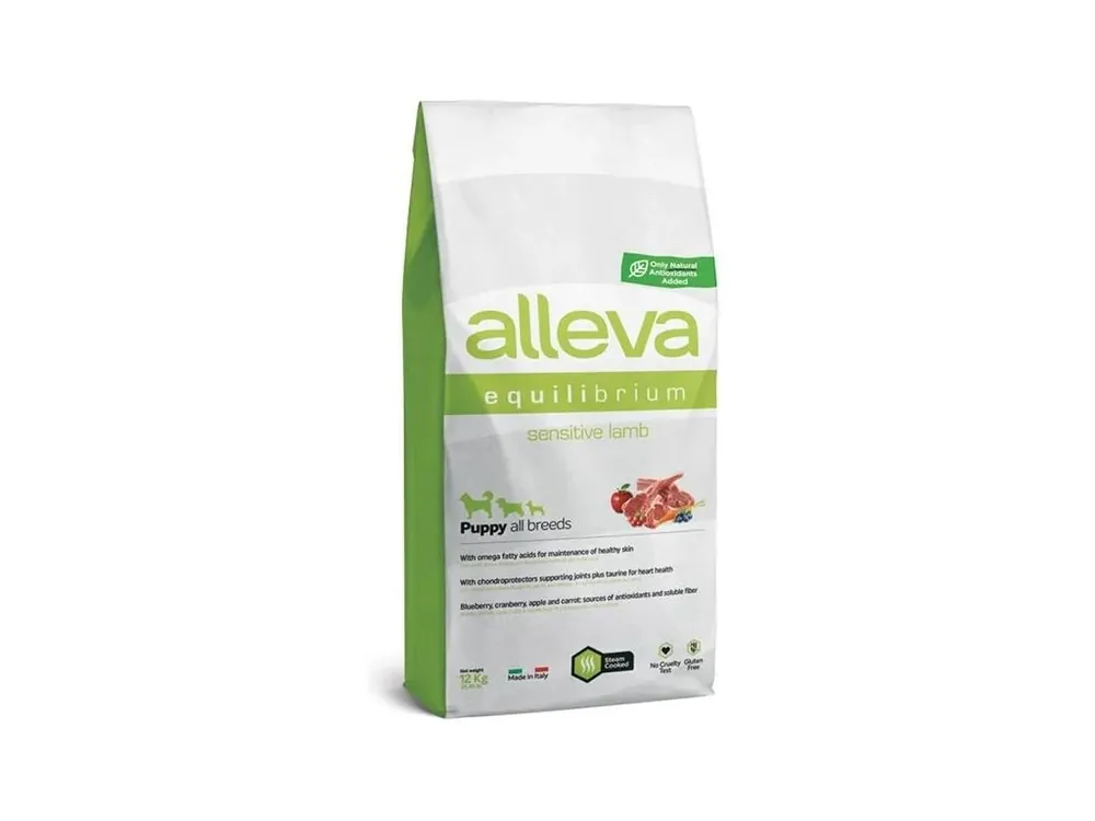 Granule pro štěňata Alleva EQUILIBRIUM Puppy Sensitive Lamb All Breeds, 12 kg Cenová Bomba