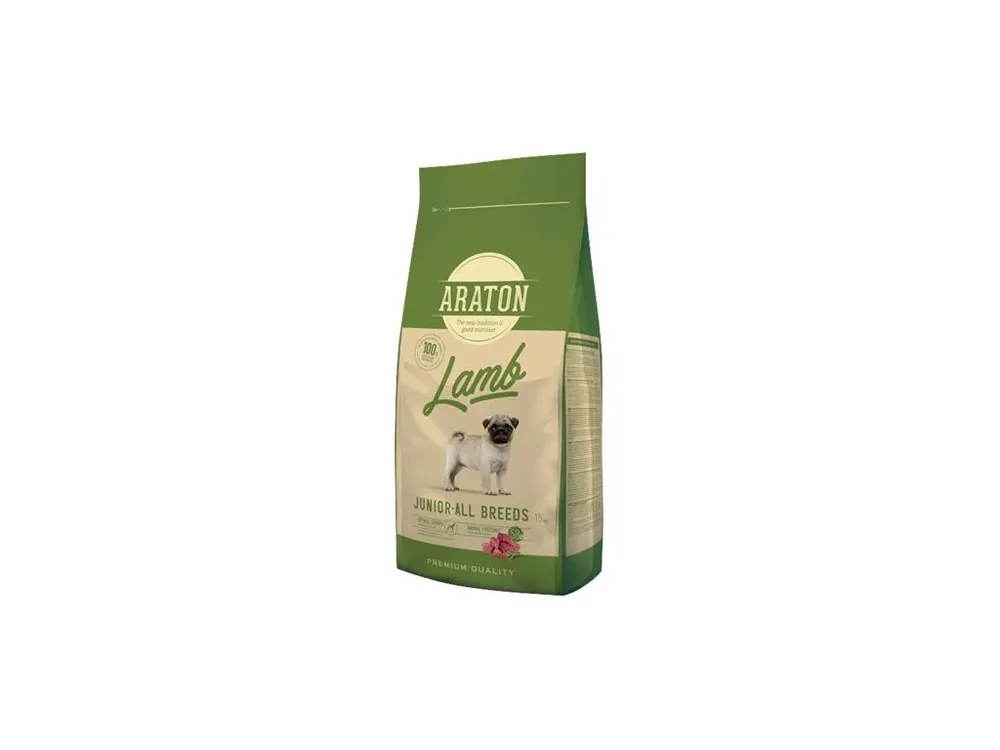 Rychlé Dodání Granule pro štěňata Araton Dog Dry Junior Lamb, 15 kg