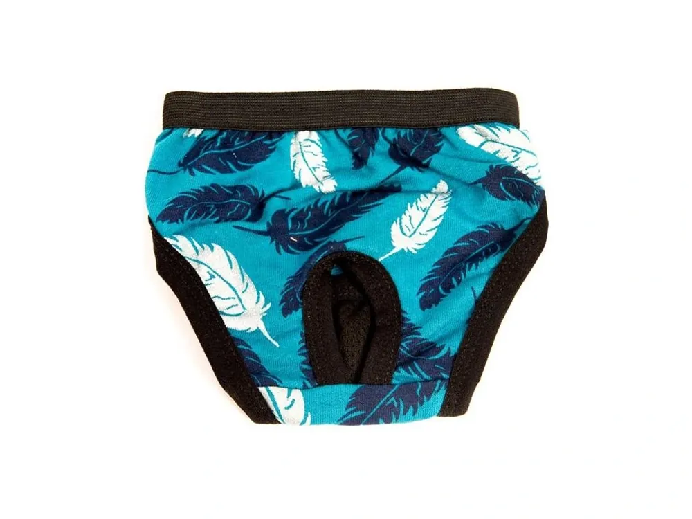 Omezená Nabídka Hárací kalhotky pro psy Samohýl Plume bavlna, modré, 24 cm