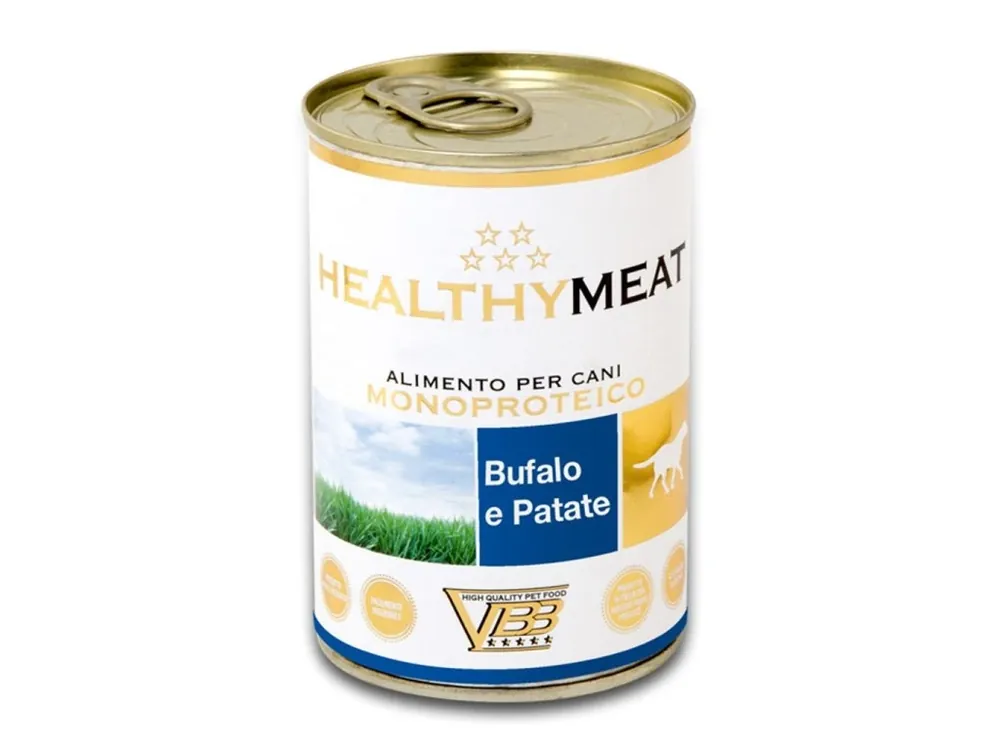HEALTHYMEAT monoprotein buvol a brambory 400g Oblíbený