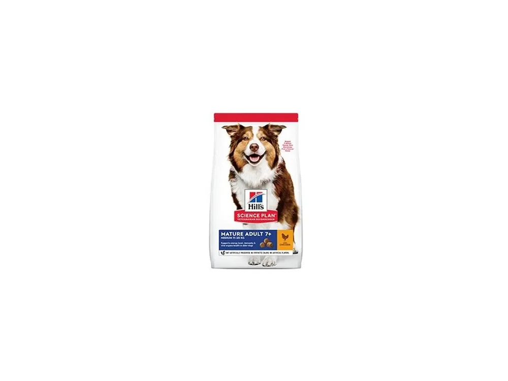 Hill‘s Can. SP Mature Adult 7+ Medium Chicken 14kg Výhodná Nabídka