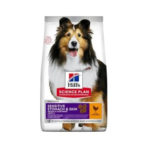 Cenový Hit Hill‘s Science Plan Canine Adult Sensitive Stomach & Skin Medium Chicken 14 kg