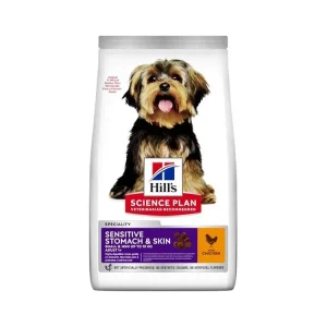 Hill‘s Science Plan Canine Adult Sensitive Stomach & Skin Small & Mini Chicken 1,5 kg Tovární Cena