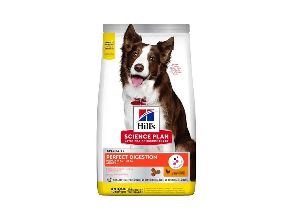 Hill‘s Science Plan Canine Perfect Digestion Medium 14 kg Objednat Nyní