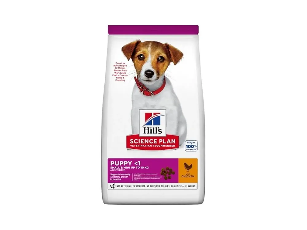 Hill‘s Science Plan Canine Puppy Small & Mini Chicken 3 kg Pouze Dnes