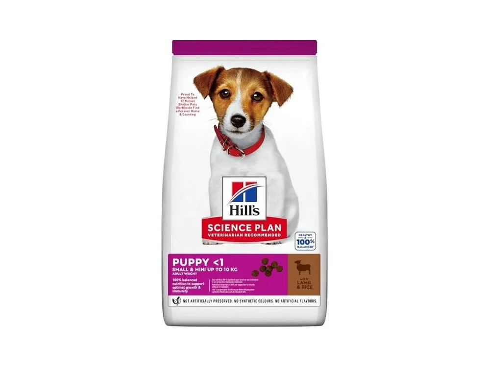 Hill‘s Science Plan Canine Puppy Small & Mini Lamb & Rice 1,5 kg Sezónní Sleva
