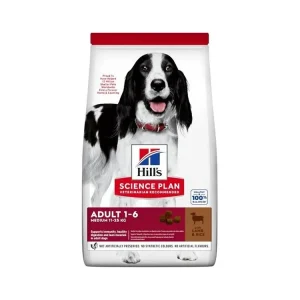 Hill‘s Science Plan Canine Adult Medium Lamb & Rice 14 kg Nejlepší Volba