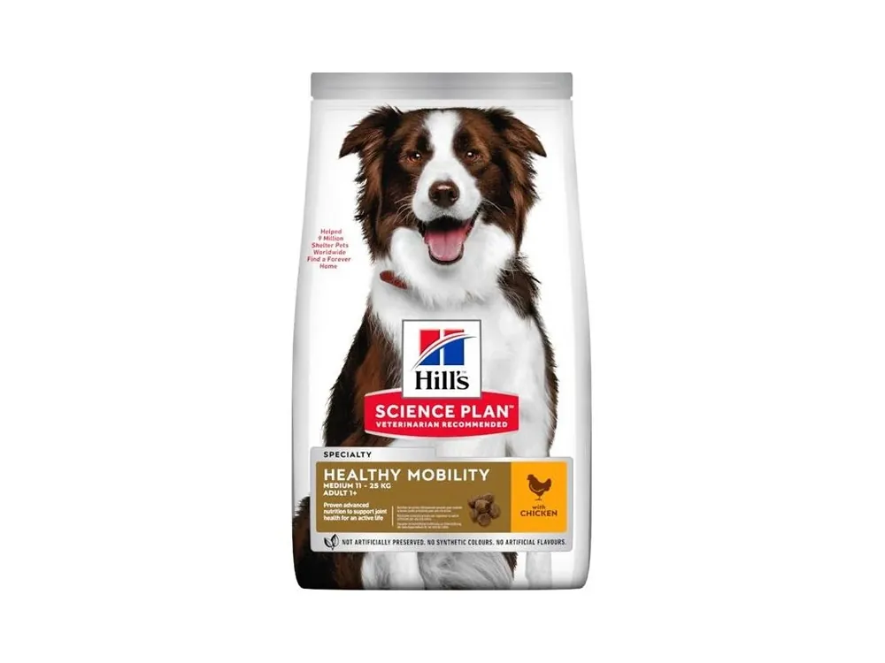 Finální Výprodej Hill‘s Science Plan Canine Adult Mobility Medium Chicken 14 kg