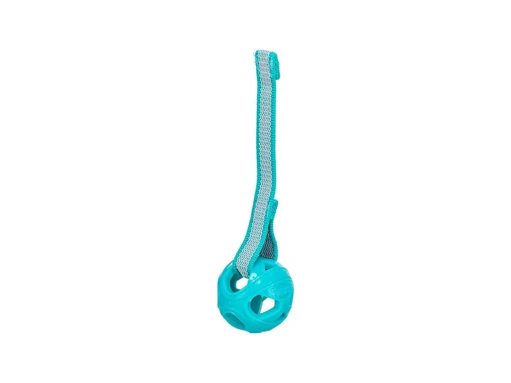 Honeycomb Ball, prodyšný míček s páskem, ø 6 cm/ 23 cm, TPR, tyrkysová Odeslání Ihned