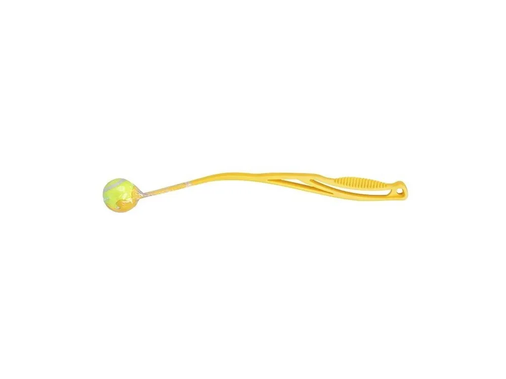 Hr. HUHU Hazecka s tenisakem 68 cm zluta Speciální Cena