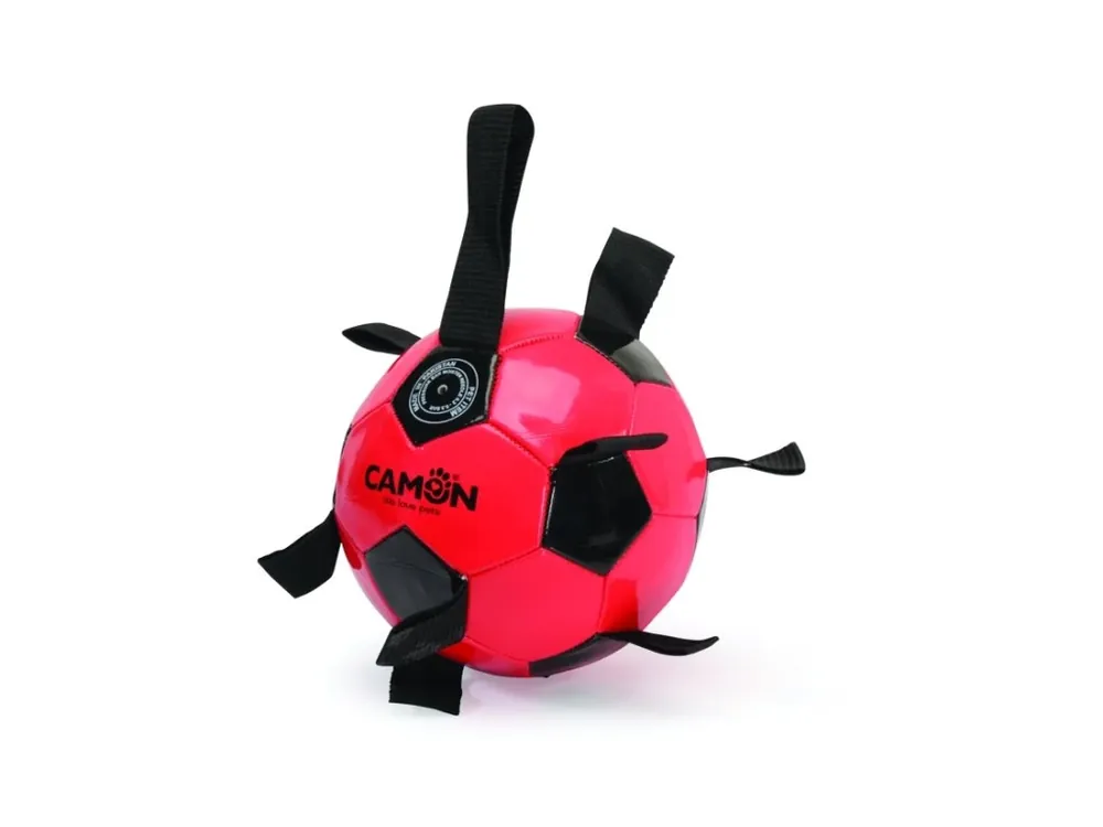 HRAČKA ČERVENÝ MÍČEK S UCHEM 21 cm Výprodej