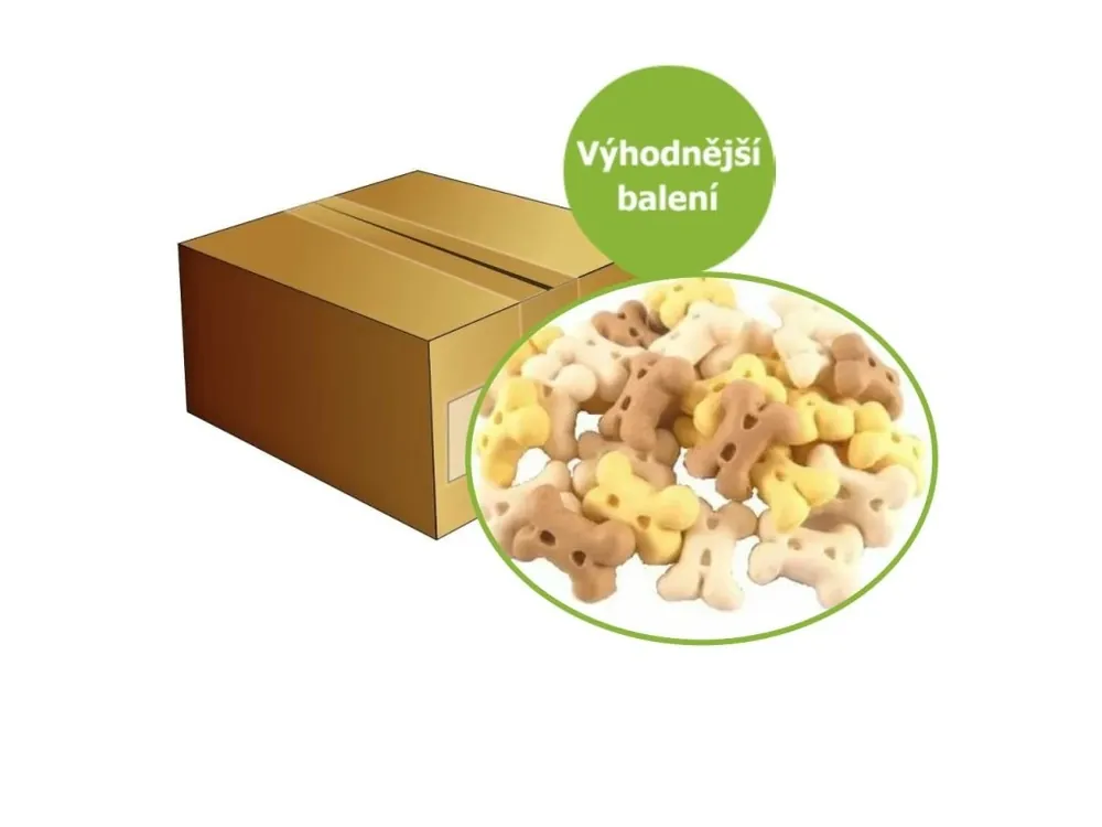 Kostičky puppy mini vanilkové sušenky 10 kg Top Prodej