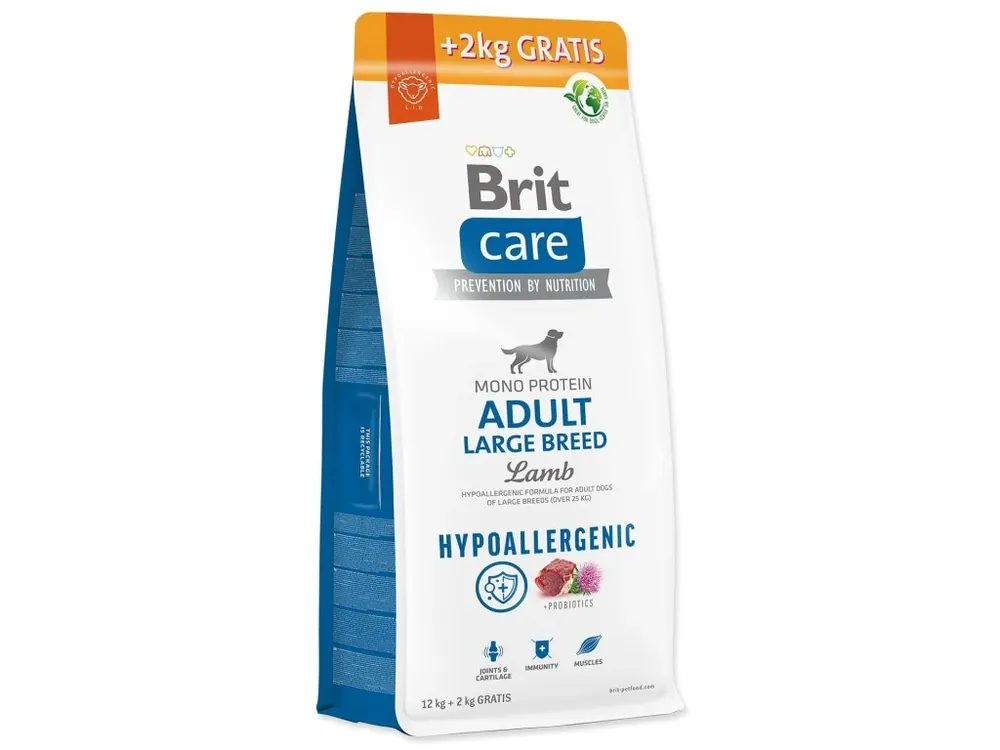 Krmivo Brit Care Dog Hypoallergenic Adult Large Breed, 12+2kg Nejlepší Volba
