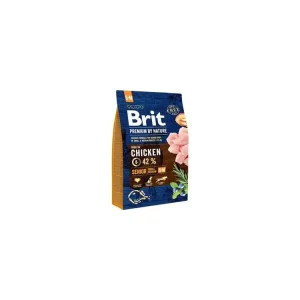Krmivo Brit Premium by Nature Senior S+M 3kg Originální