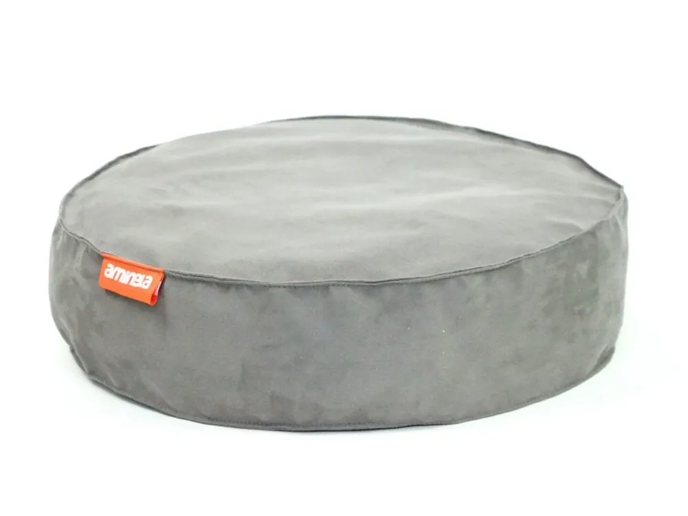Akční Nabídka Kulatý pelíšek Aminela Full comfort 50/12cm šedá