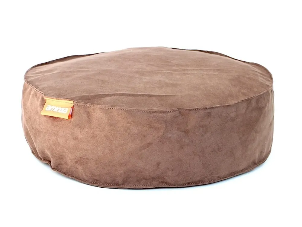 Časově Omezené Kulatý pelíšek Aminela Full comfort 60/15cm hnědá