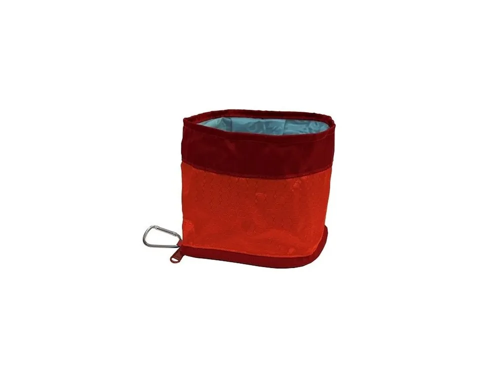 Hit Sezóny Kurgo® Cestovní miska pro psa Zippy Bowl červená