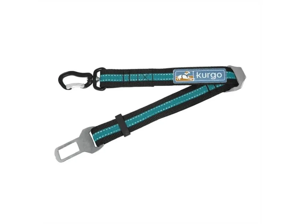 Kurgo® Direct to Seat Belt Swivel Tether Bezpečnostní autopás pro psy s upínacím mechanismem modrý Cenová Bomba