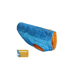 Značkový Kurgo® Loft Nepromokavá bunda pro psy Blue/Orange XL