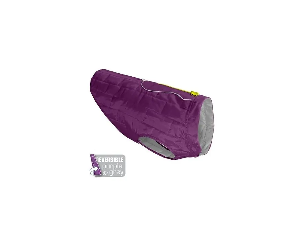Nejlepší Cena Kurgo® Loft Nepromokavá bunda pro psy Deep Violet/Grey XS