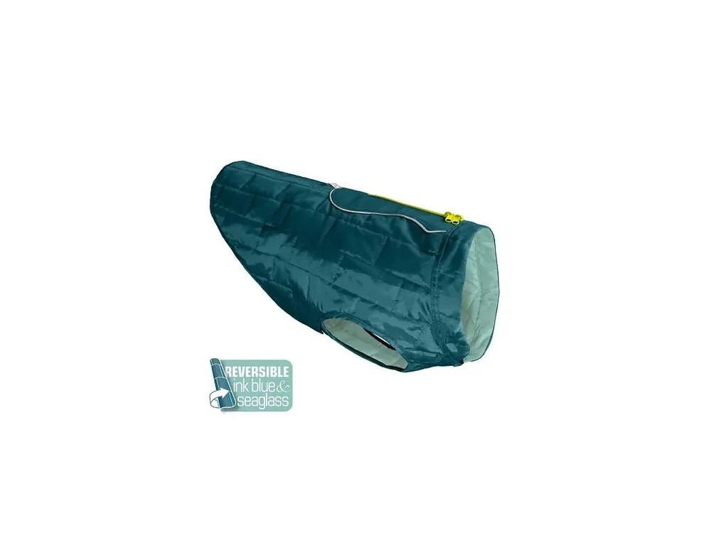 Kup Teď Kurgo® Loft Nepromokavá bunda pro psy Ink Blue/Seaglass S