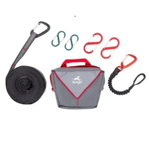 Top Prodej Kurgo® Ridgeline Tie Out Camping Zip Line Závěsný kempinkový systém