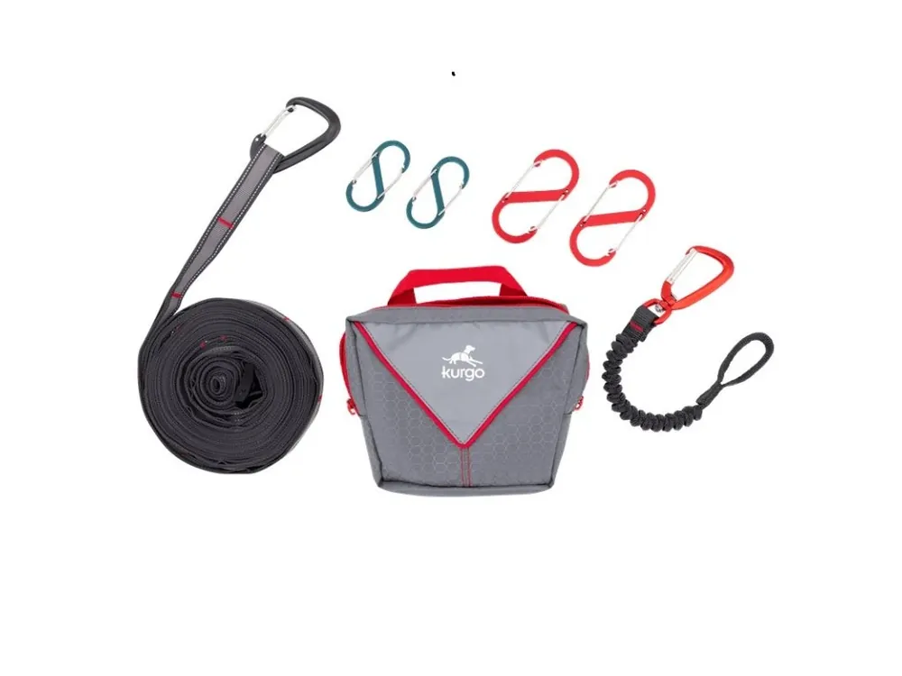 Top Prodej Kurgo® Ridgeline Tie Out Camping Zip Line Závěsný kempinkový systém