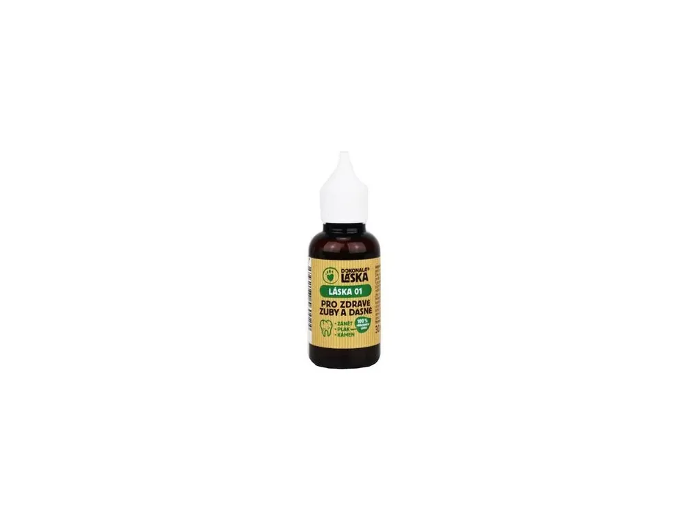 LÁSKA 01 Pro zdravé zuby a dásně psů 30ml Pouze Dnes