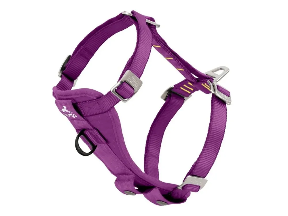 Nová Kolekce Kurgo® Tru-Fit Enhanced Strenght Bezpečnostní postroj pro psy s autopásem fialový L