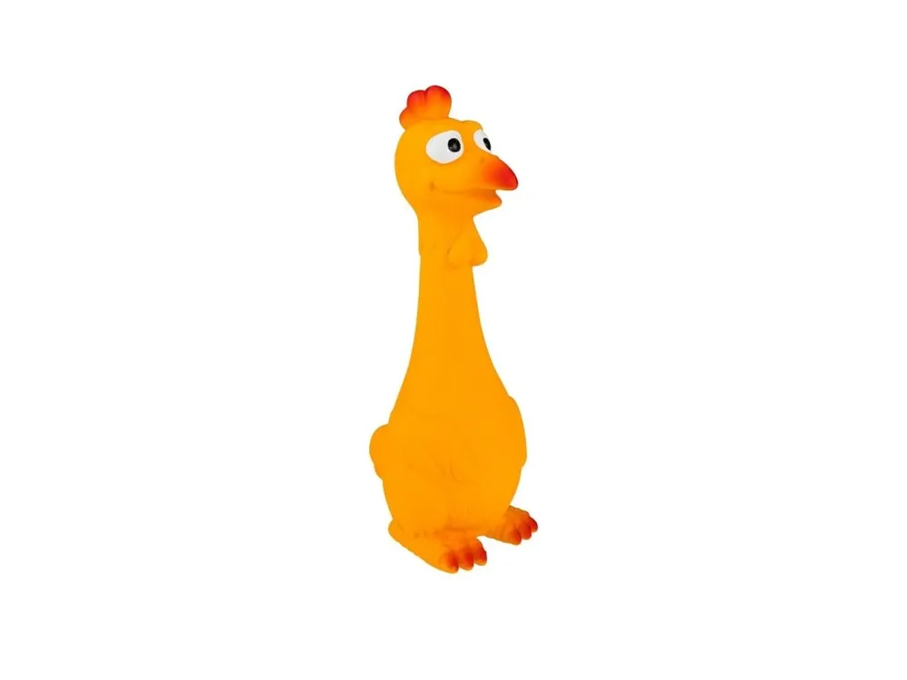 Finální Výprodej Kuřátko sedící 21 cm, se zvukem, latex, HipHop