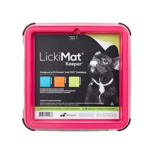 Vrácení Zdarma LickiMat Keeper pro lízací podložky růžový