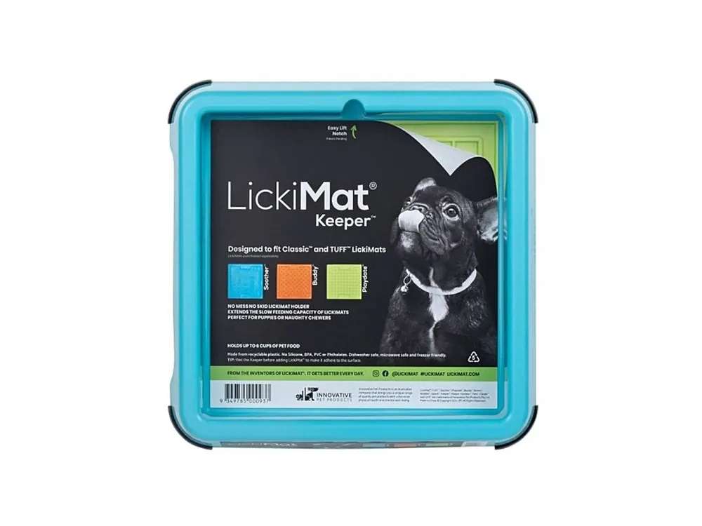 LickiMat Keeper pro lízací podložky tyrkysový Akční Nabídka