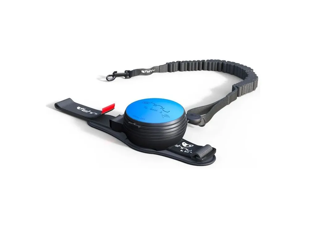 Lishinu3 vodítko Bungee modré velikost M (8-12kg) Akční Cena