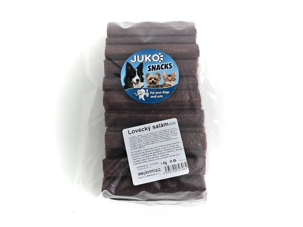 Výhodná Nabídka Lovecký salám JUKO Snacks 1 kg