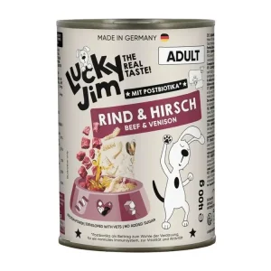 Výhodná Nabídka Lucky Jim Classic Adult s hovězím a jelením masem 400 g