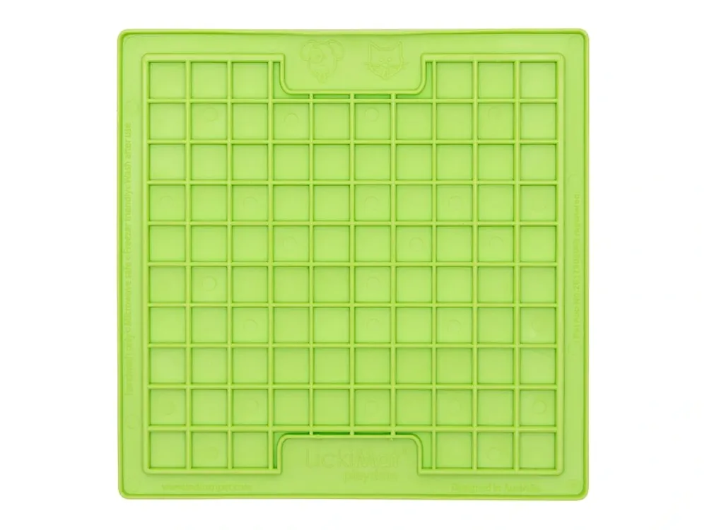 Vrácení Zdarma Lízací podložka pro psy a kočky LickiMat Playdate, 20 x 20 cm, zelená