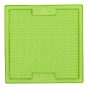 Lízací podložka pro psy a kočky LickiMat Soother, 20 x 20 cm, zelená Sleva