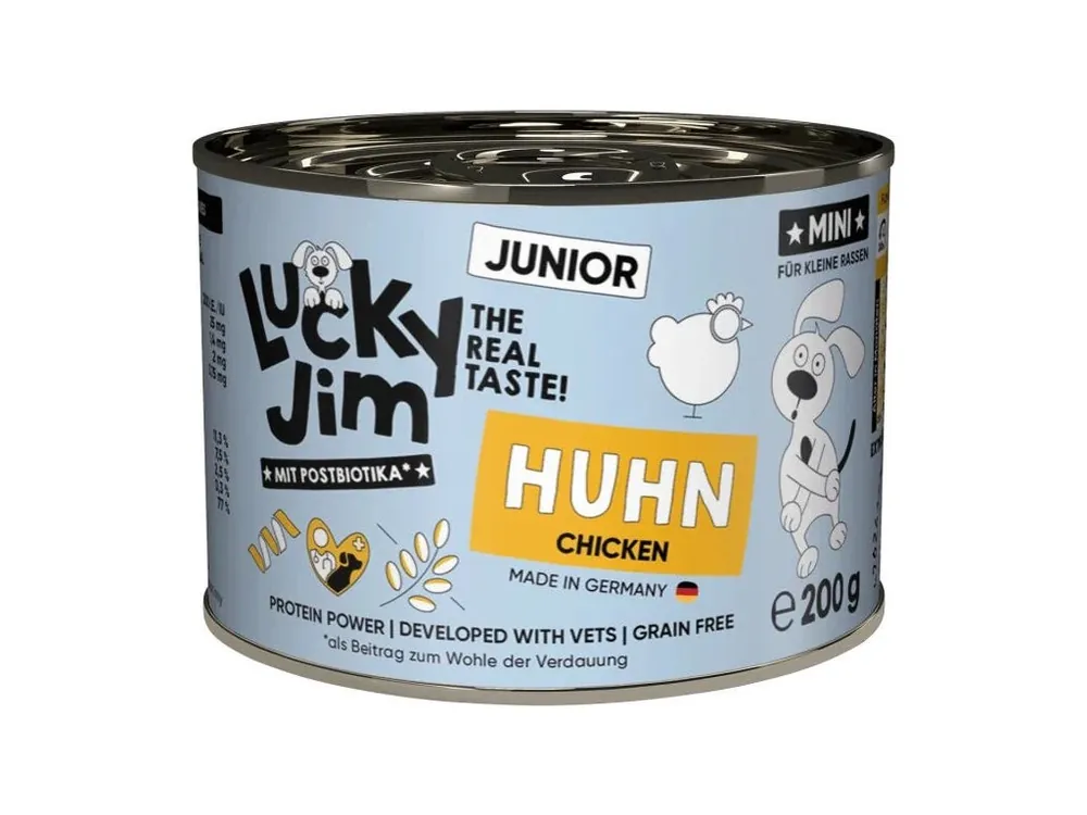 Přímo Od Výrobce Lucky Jim Classic MINI Junior s kuřecím masem 200 g