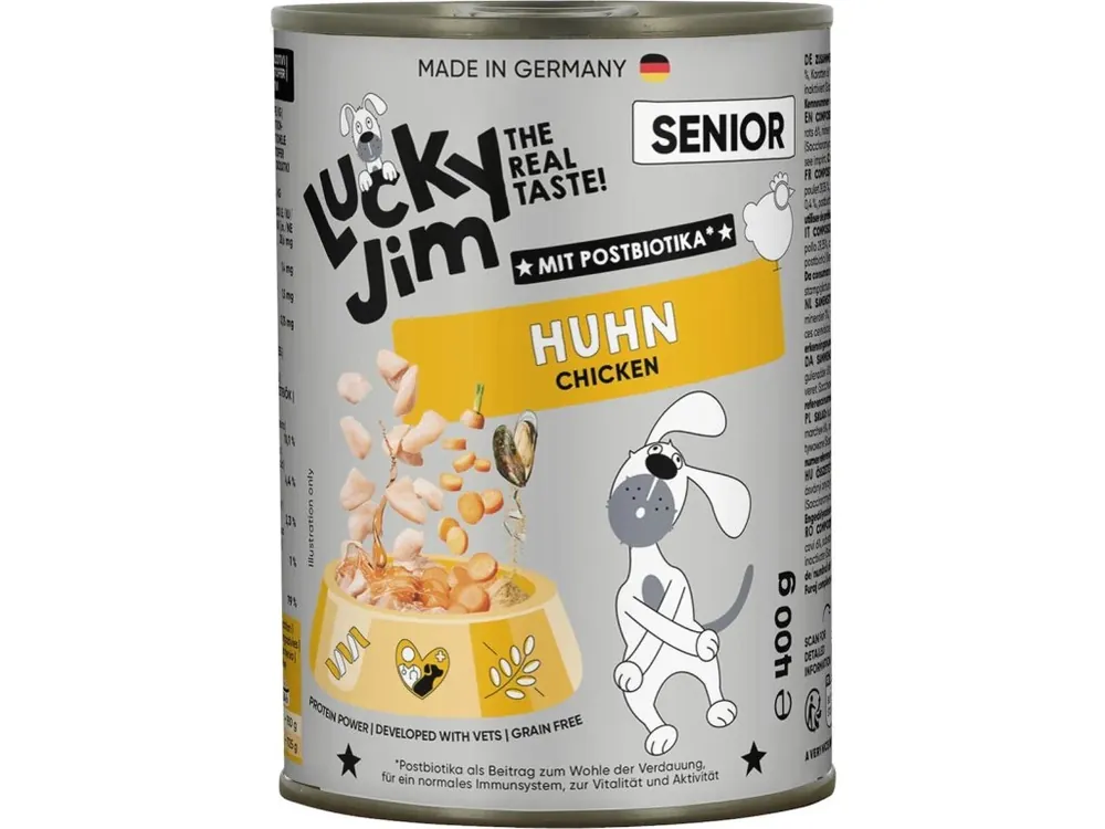 Nejlepší Cena Lucky Jim Classic Senior s kuřecím masem 400 g