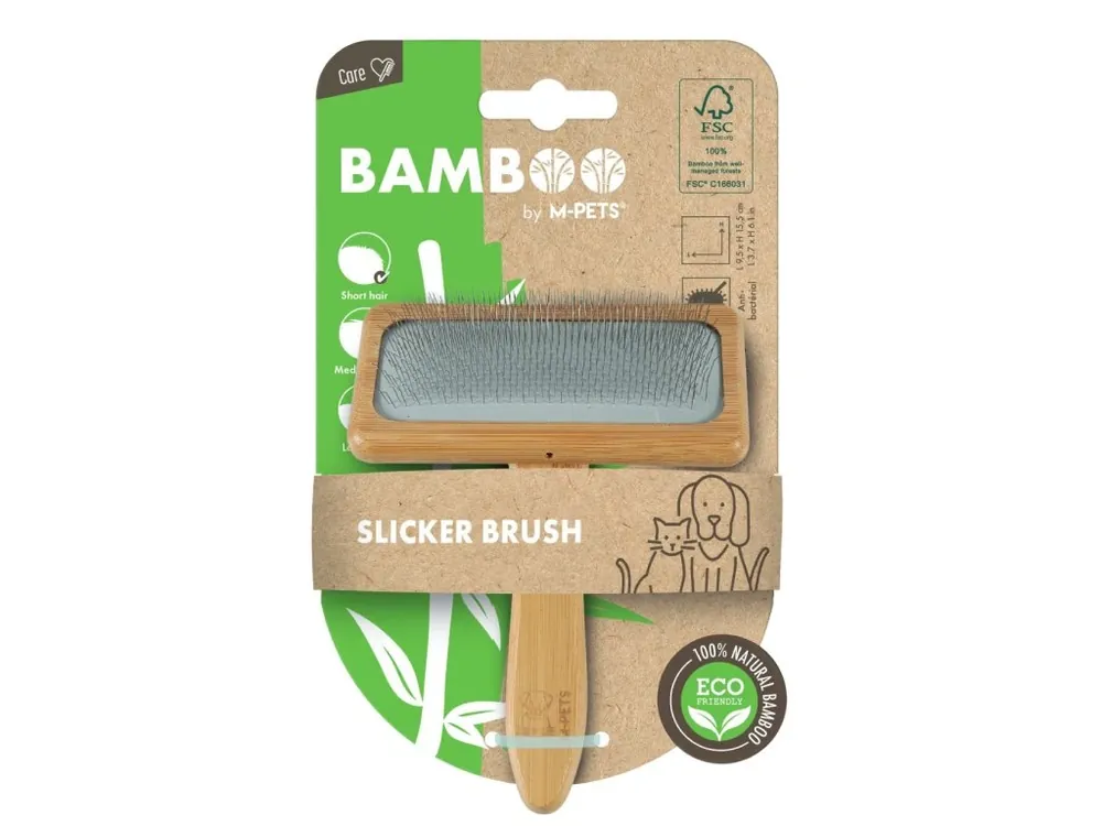 Cenová Bomba M-Pets Bamboo kartáč M