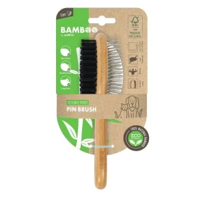M-Pets Bamboo kartáč oboustranný Nová Kolekce