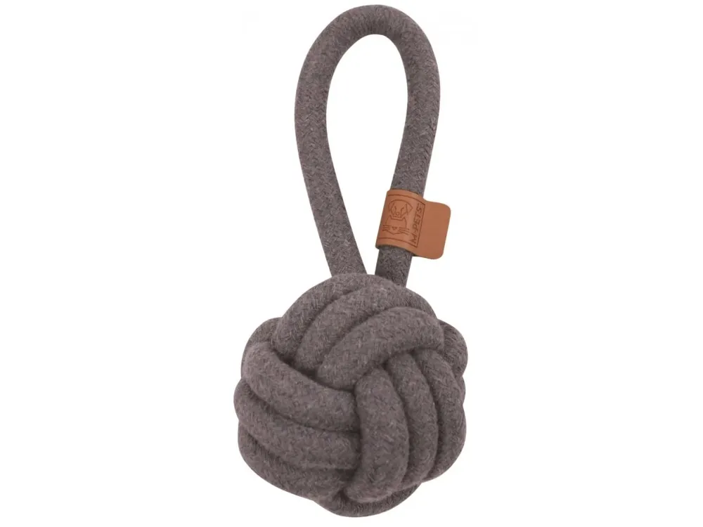 M-Pets Coto bavlněná hračka uzel, šedý 8cm Objednat Nyní