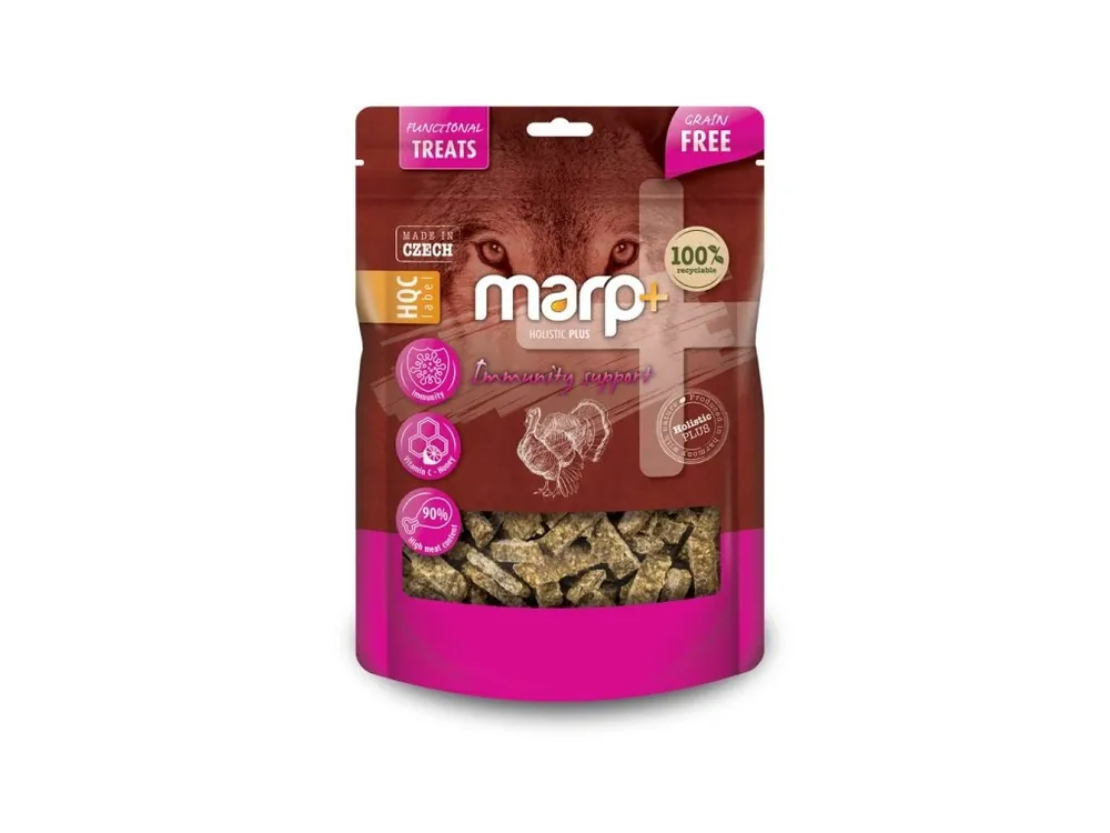 Akce Marp Holistic Plus – funkční pamlsky na podporu imunity pro psy 80g