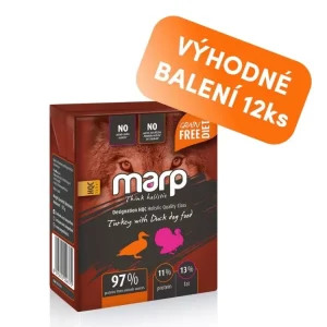 Značkový Marp Holistic krůta s kachnou tetrapak 12x375g