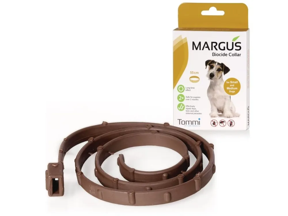 Nejlepší Cena MARGUS Biocide Collar Dog S-M 55cm