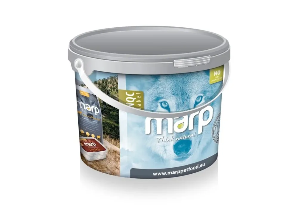 Marp - kyblík na granule 4kg - šedý Expresní Doručení