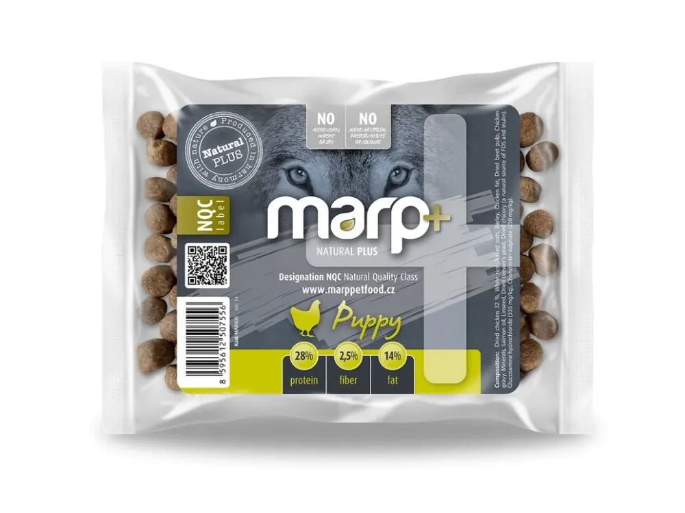 Aktuální Marp Natural Plus Puppy - pro štěňata vzorek 70g