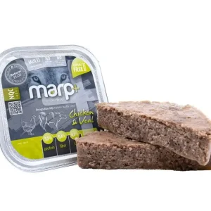 Bezpečná Platba Marp Natural Plus vanička pro psy s kuřetem a telecím 150g