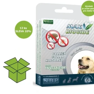 Kup Teď Max Biocide Collar Dog repelentní obojek, pes 60 cm (12 ks) SLEVA 10 % !CZ!